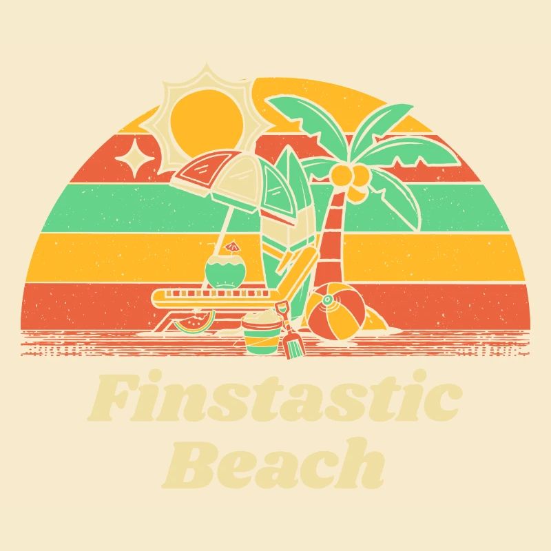 Finstastic Beach Pêche d’été Tropical