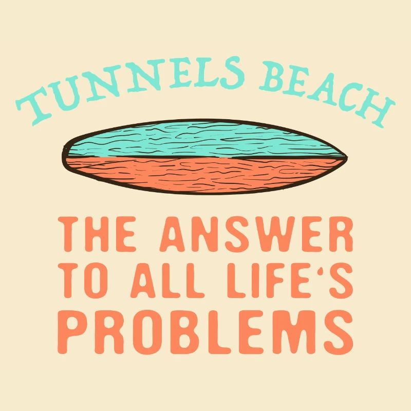 Tunnels Beach Answer To All Life's Problems