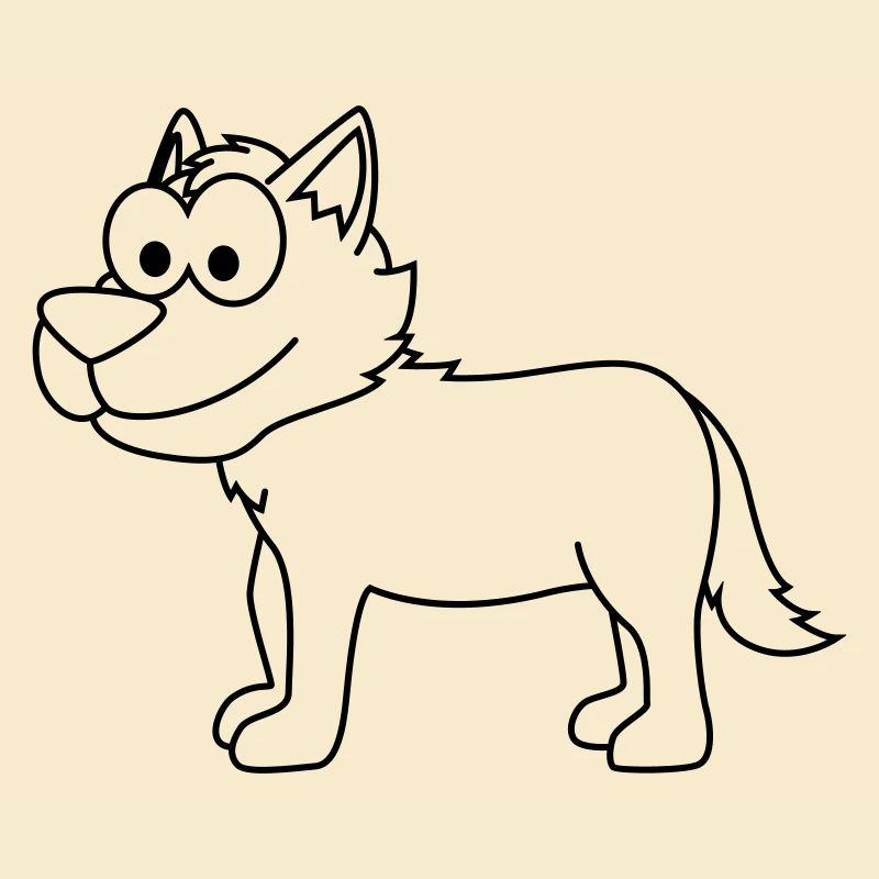 Wolf Comic Tier