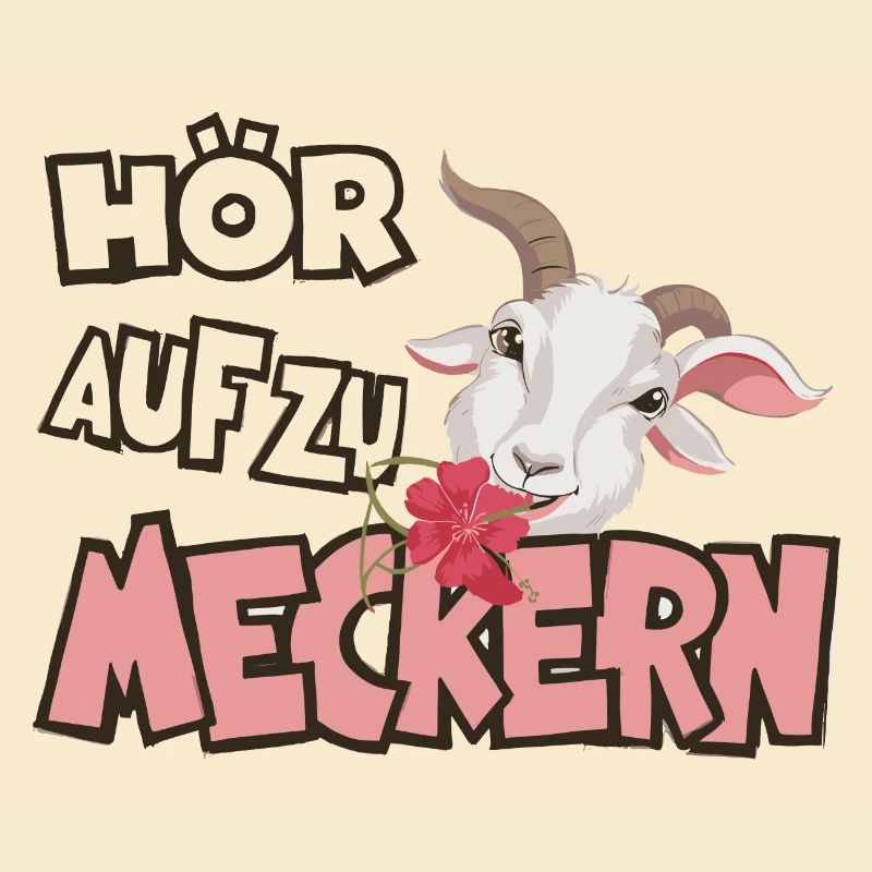 Hör auf zu meckern für eine Frau oder Mädchen