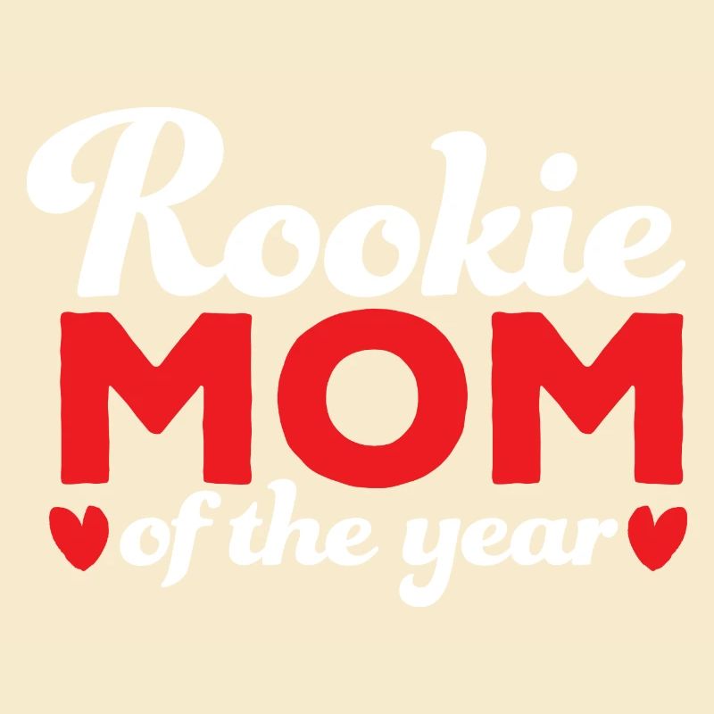 Rookie Mom des Jahres Neue Mutter Muttertag Mutter