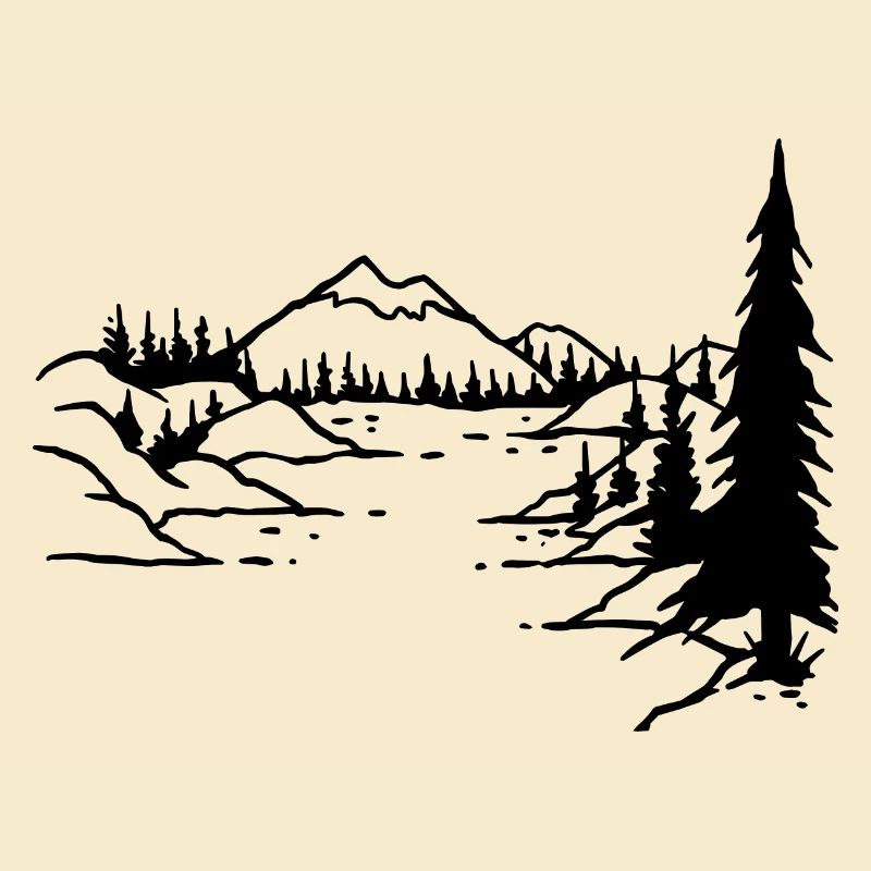 Landschaft Berge Seen