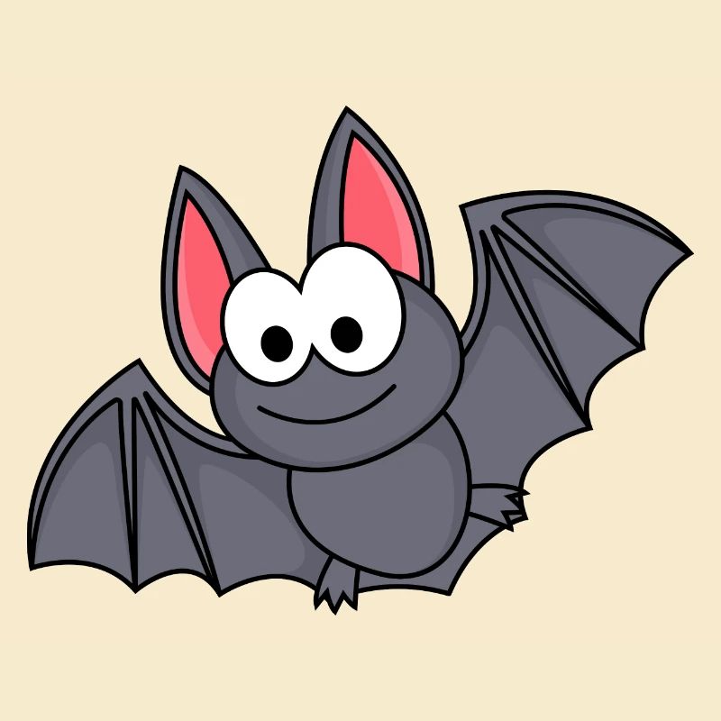 Fledermaus Comic Tier