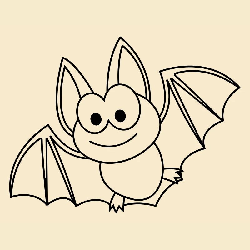 Fledermaus Comic Tier