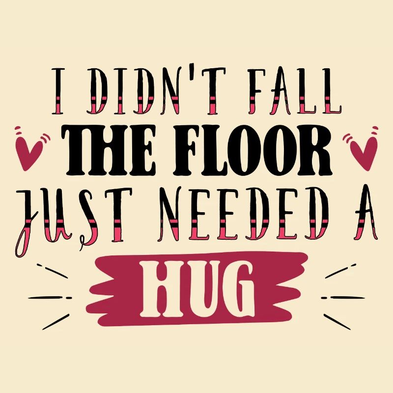 I didn't fall, the floor just needed a hub