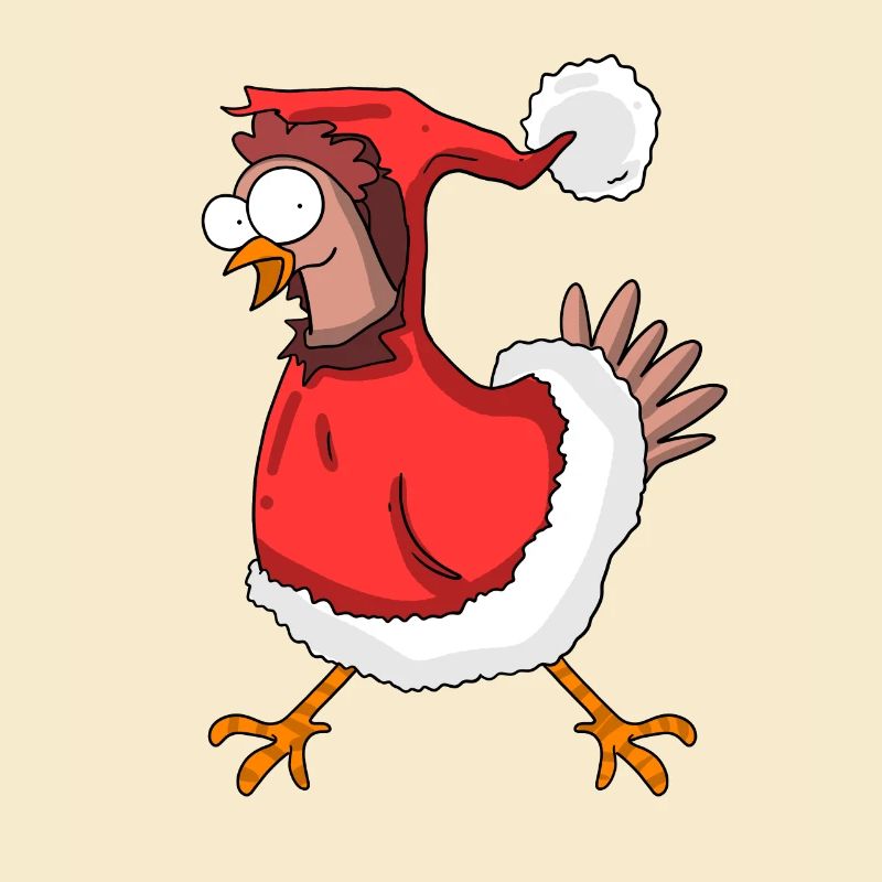 Weihnachtshuhn
