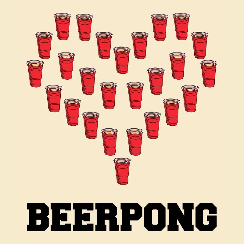 Beerpong Herz Bierpong