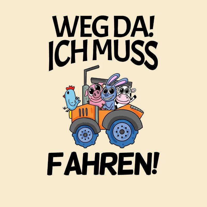 Traktor Trecker Spruch