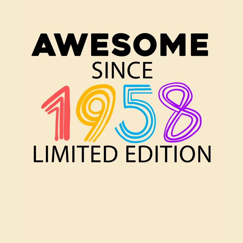 Fantastic since 1958 - born in 1958