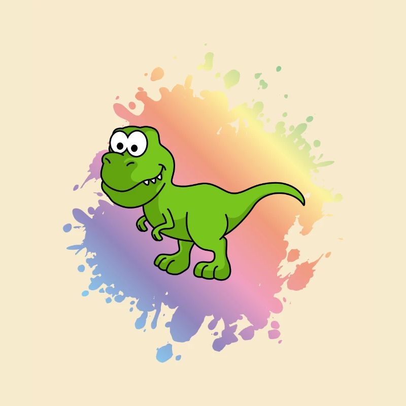 Dinosaurier T-Rex Comic