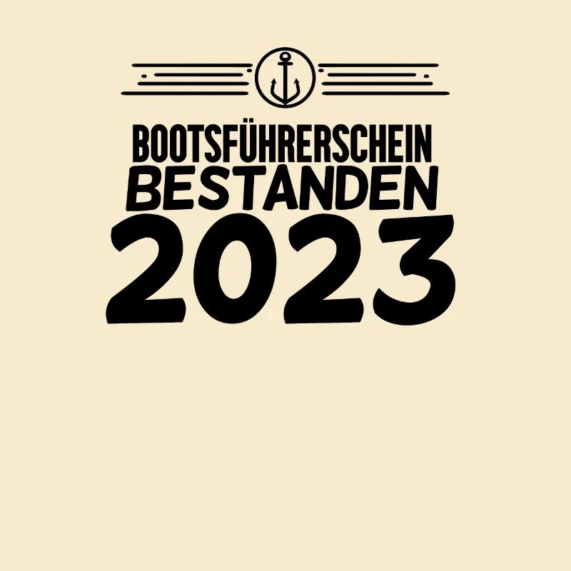 Bootsführerschein 2023 Motorboot Geschenk