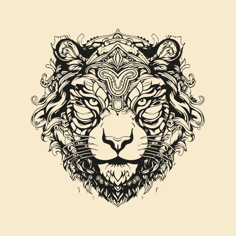Tiger Mandala Boho