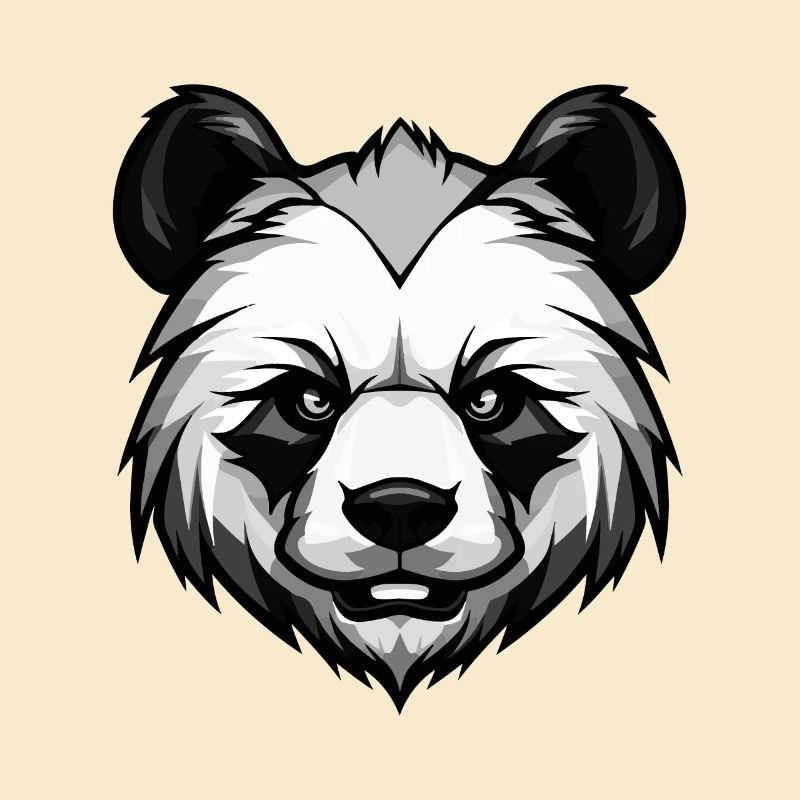Panda Kopf