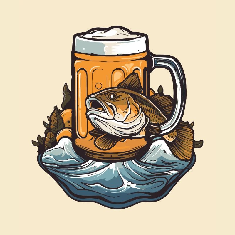 Bière de pêche