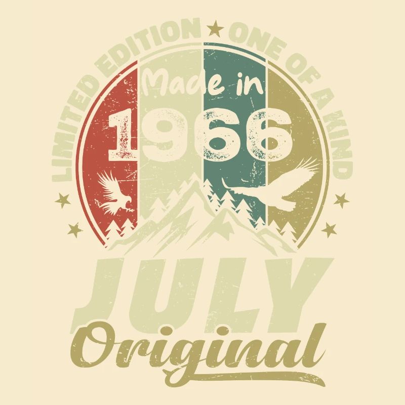 Juli 1966 Geburtstagsgeschenk 1966 Juli 1966