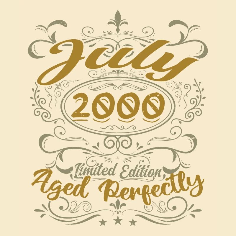July 2000 Birthday July 2000 Gift 2000