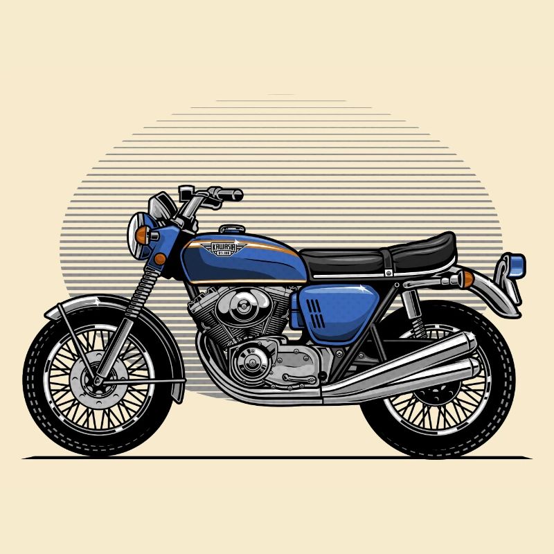 Oldtimer-Motorrad