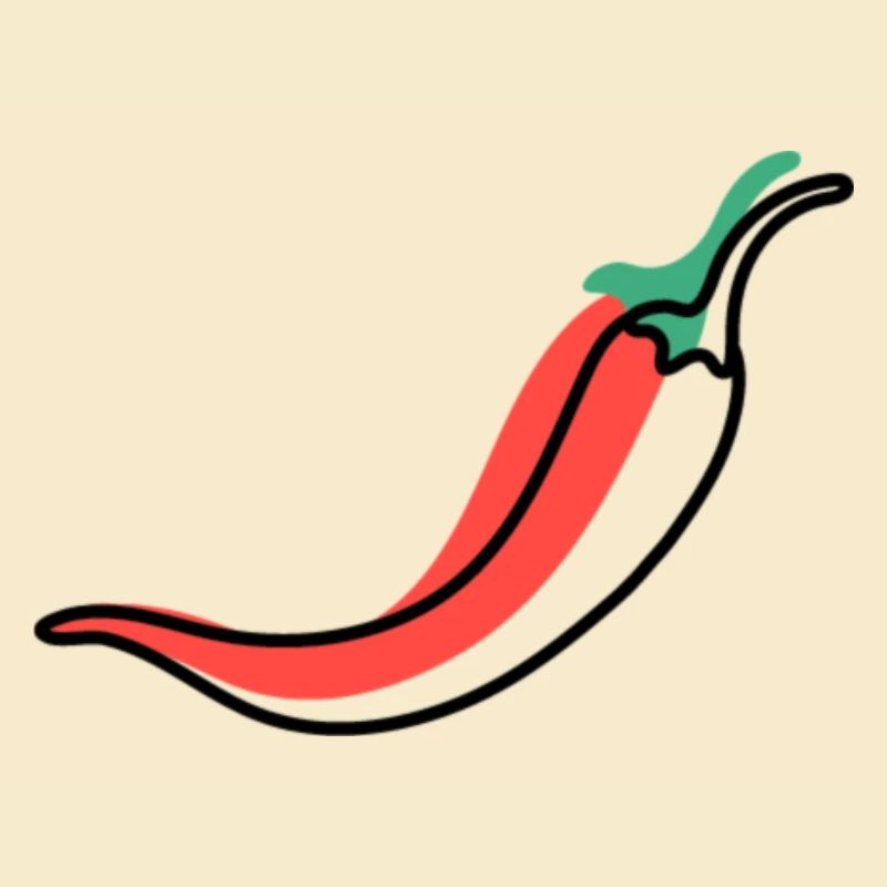 Chilischote Schote