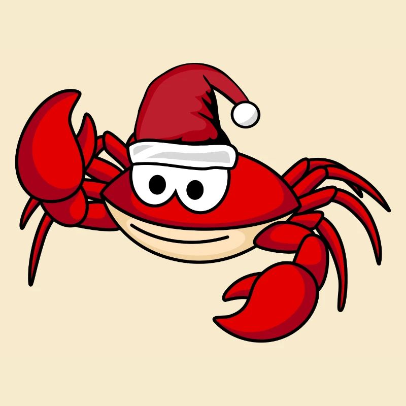 Crab Comic Christmas