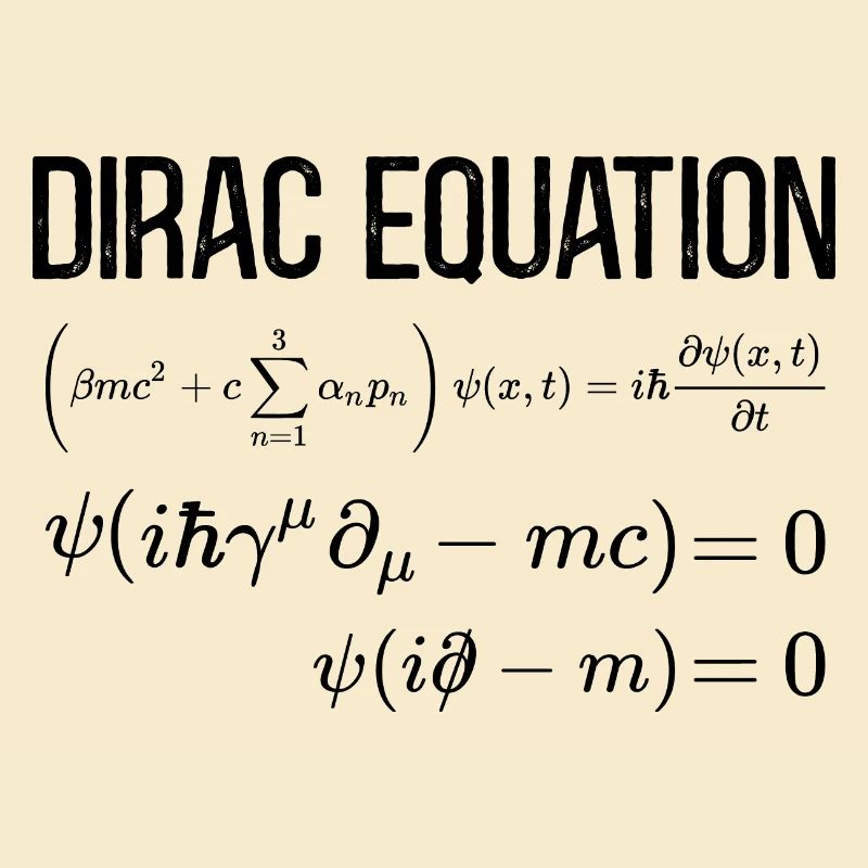 Équation de Dirac Mathématico-relativiste
