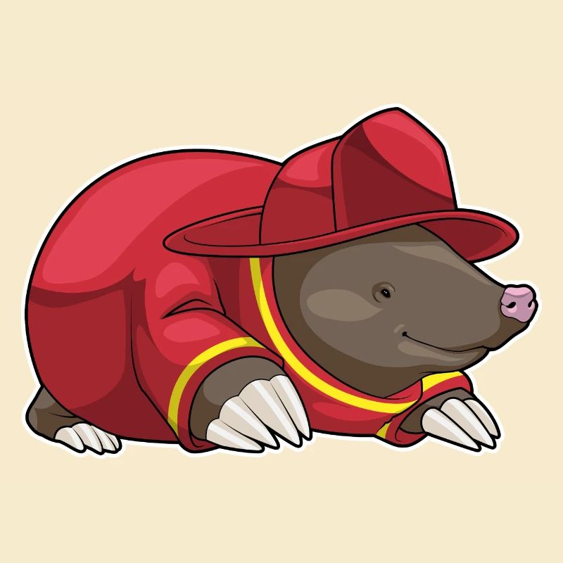 Mole Firefighter Fire Brigade