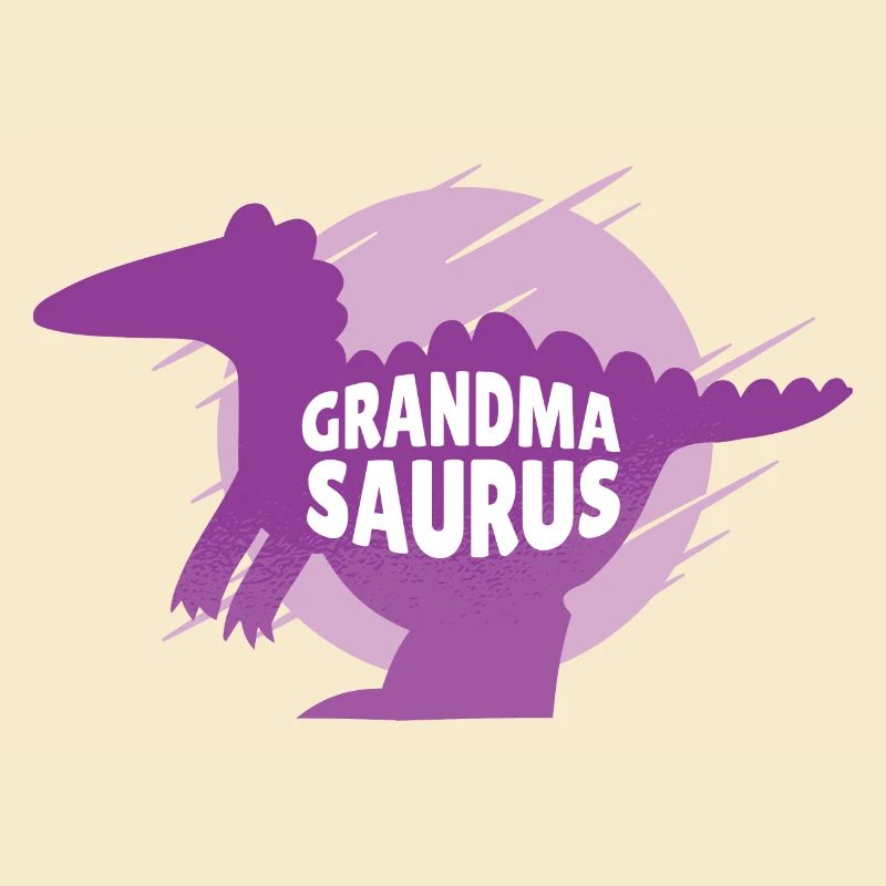 Oma Saurus - lustige Großmutter Dinosaurier
