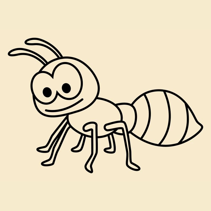 Ant Comic Animal