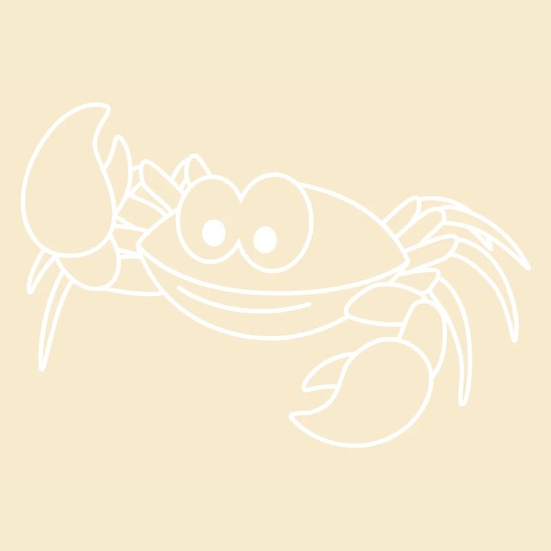 Crab Comic Animal
