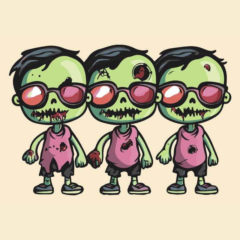 Zombies Halloween Cool
