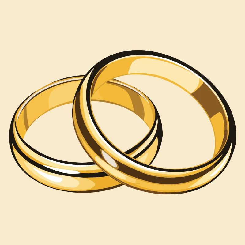 Eheringe Symbol Hochzeit