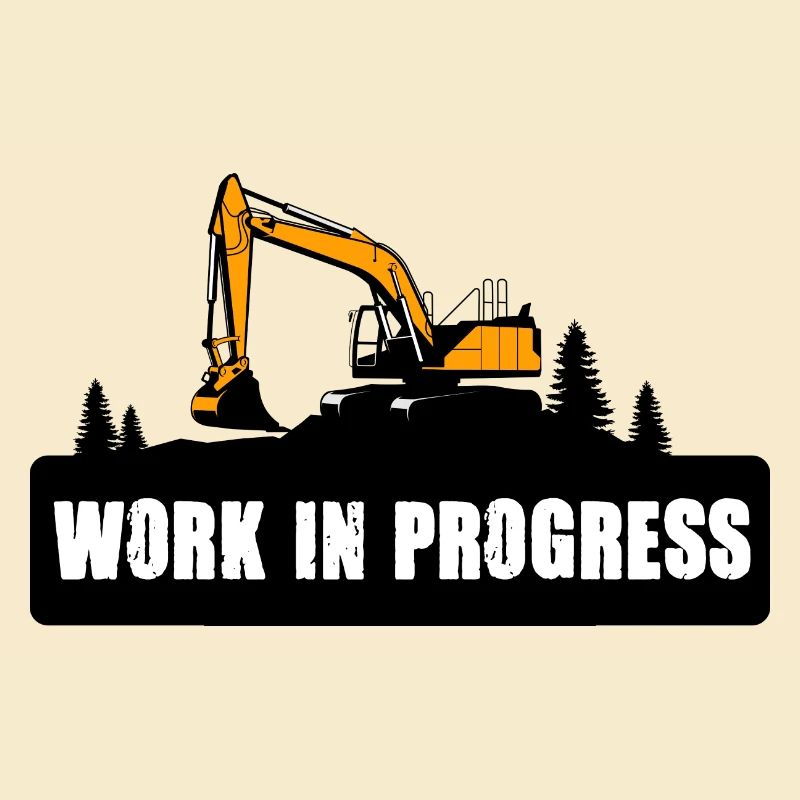 Bagger Baggerfahrer Baggerführer Baustelle