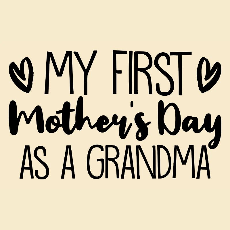 Mein erster Muttertag Oma Neue Großmutter Mutterta