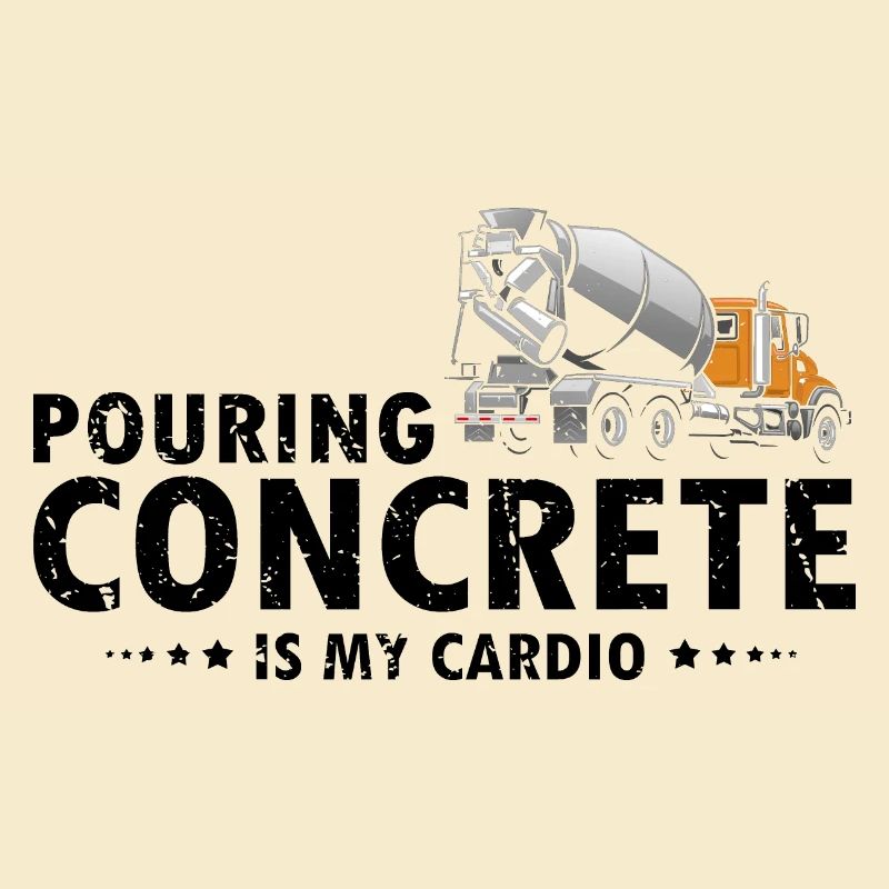 Conception de constructeur de béton pour les travailleurs de la construction et le chantier de construction