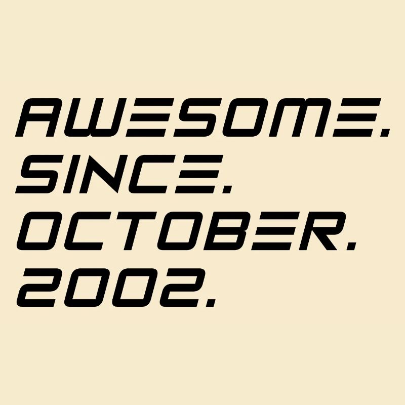 October 2002 - 20th birthday gift. Legend.