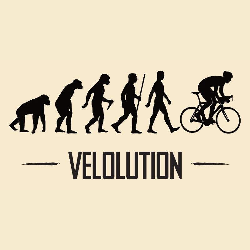 Velolution cyclist evolution bike