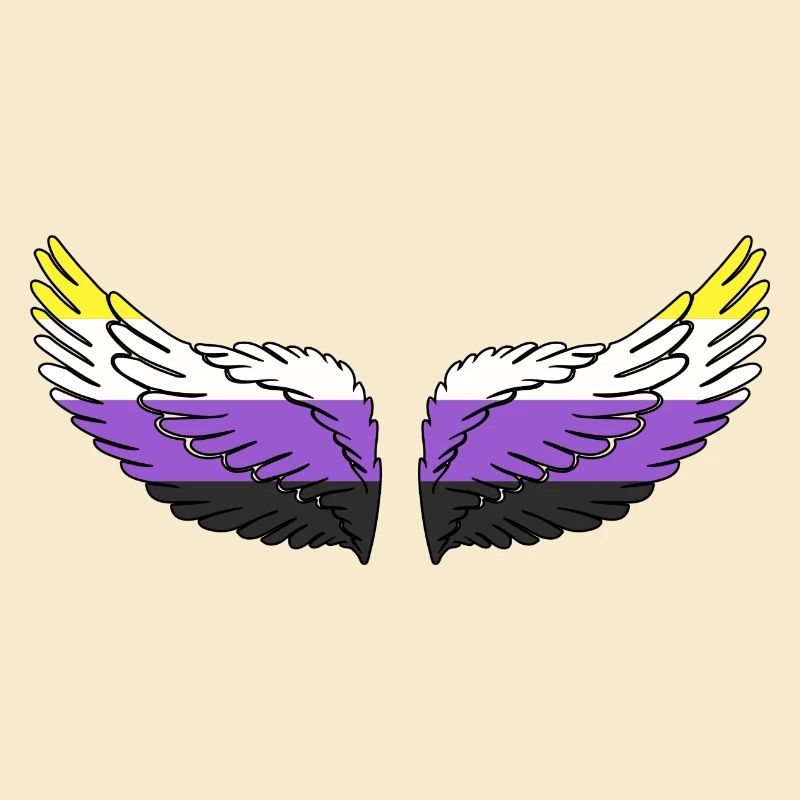 Wing Nonbinary Non-Binary Gender Nonbinary