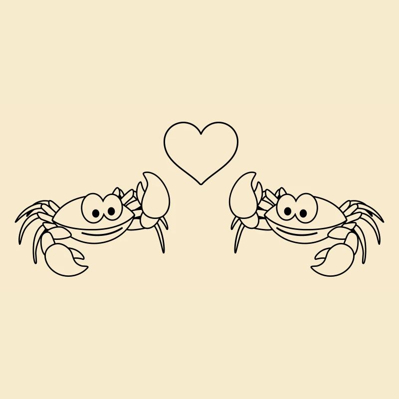Crab Comic Couple Love