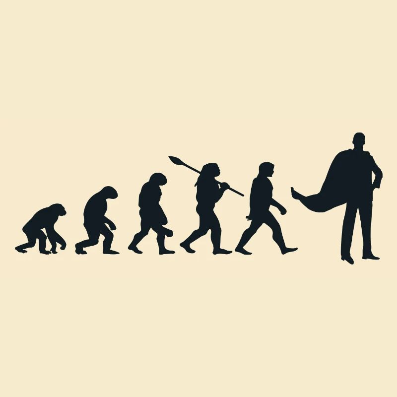 Darwin-Evolution für Supermans 🦸 ♂️