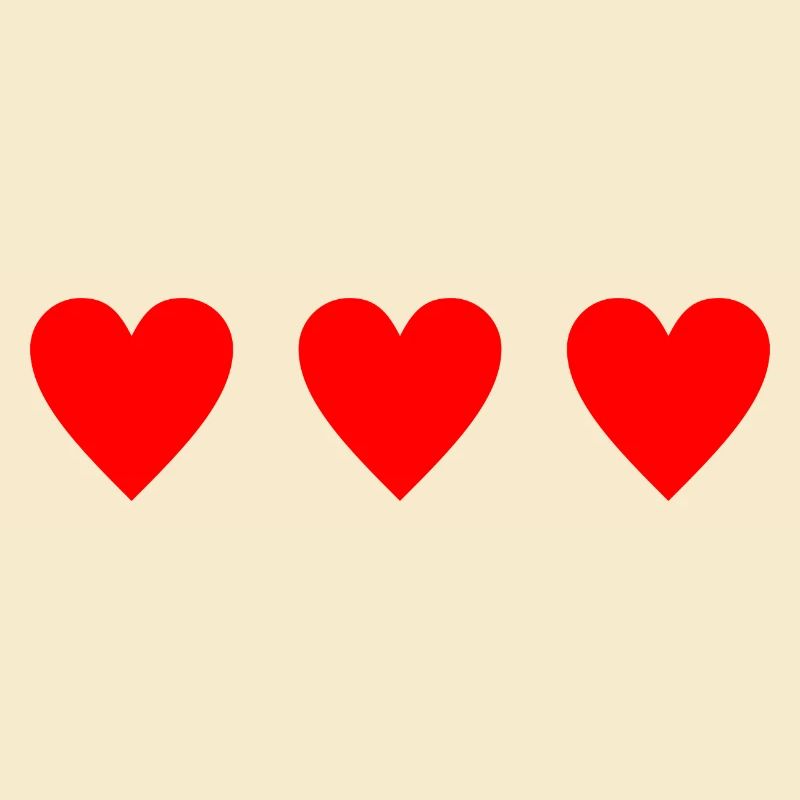 3 Herzen