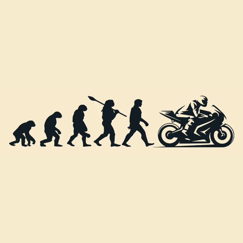 Darwin Evolution für Motorradfahrer 🏍️