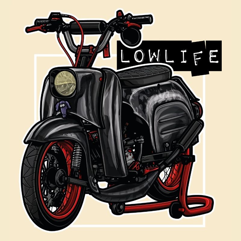 Schwalbe (black / LowLife) // Illustration