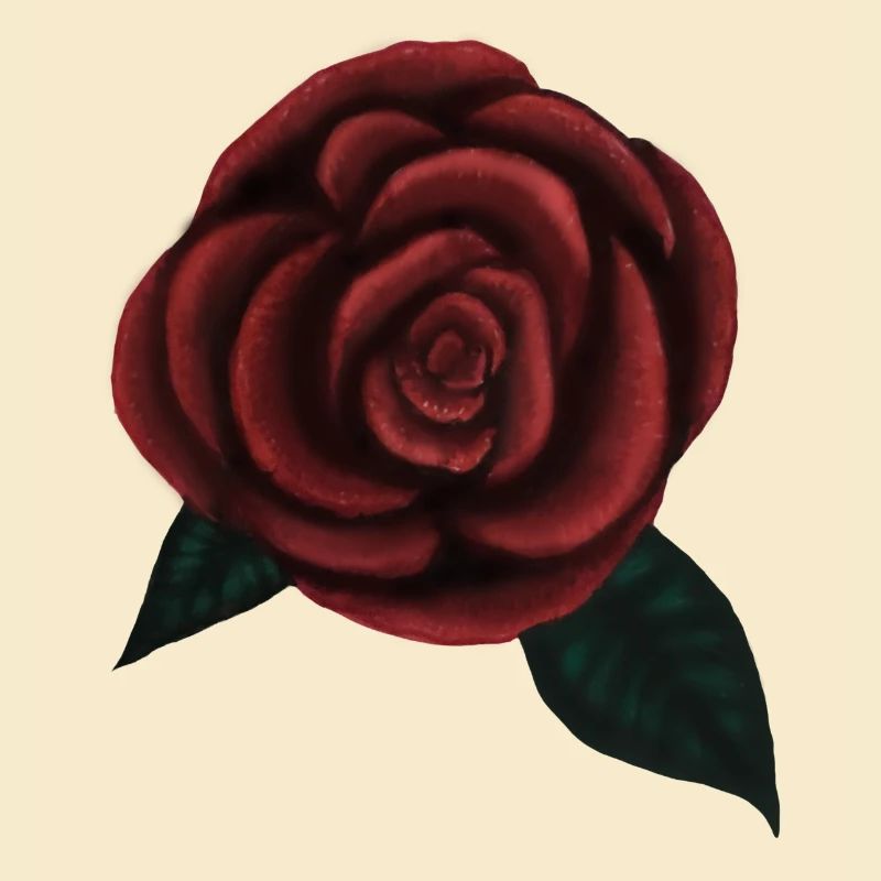 Une rose