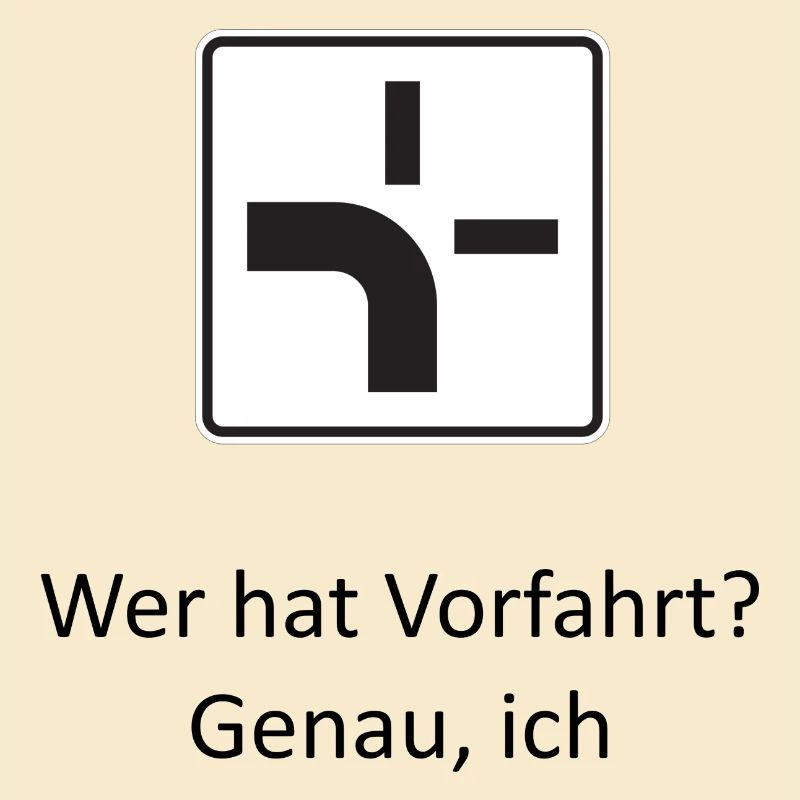 Wer hat Vorfahrt?