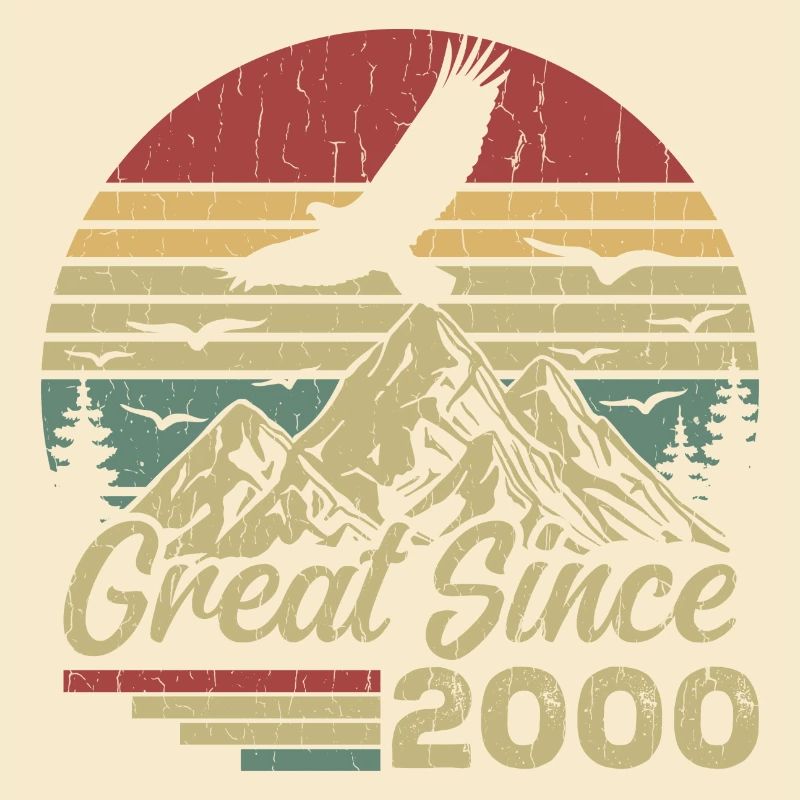 Vintage 2000 Geburtstagsgeschenk 2000 Retro 2000