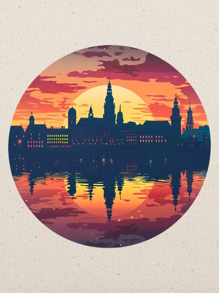 Leipzig Skyline