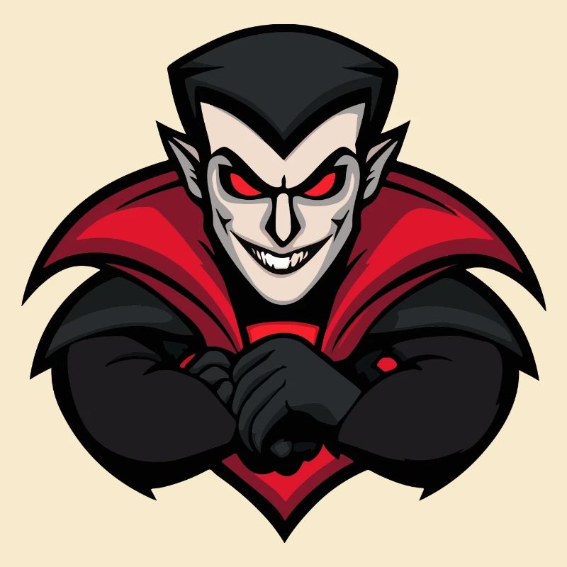 Vampire Halloween Comic