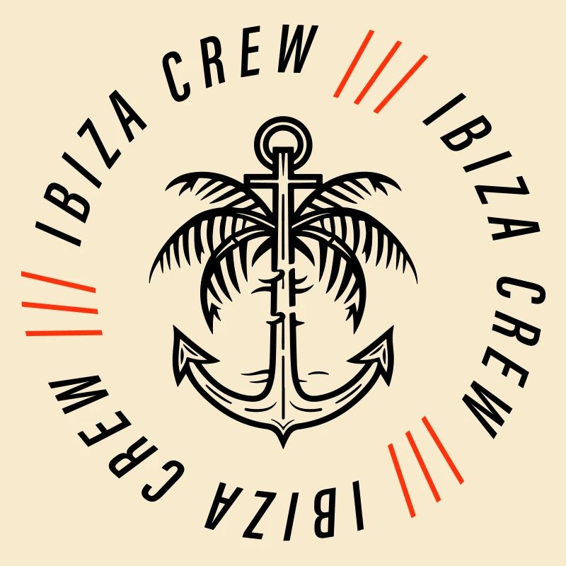 Ibiza Crew Anchor Palm Tree