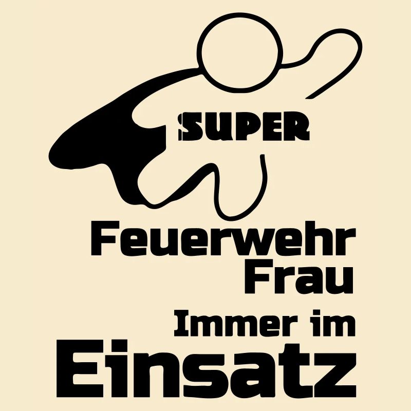 Super Feuerwehrfrau Geschenk