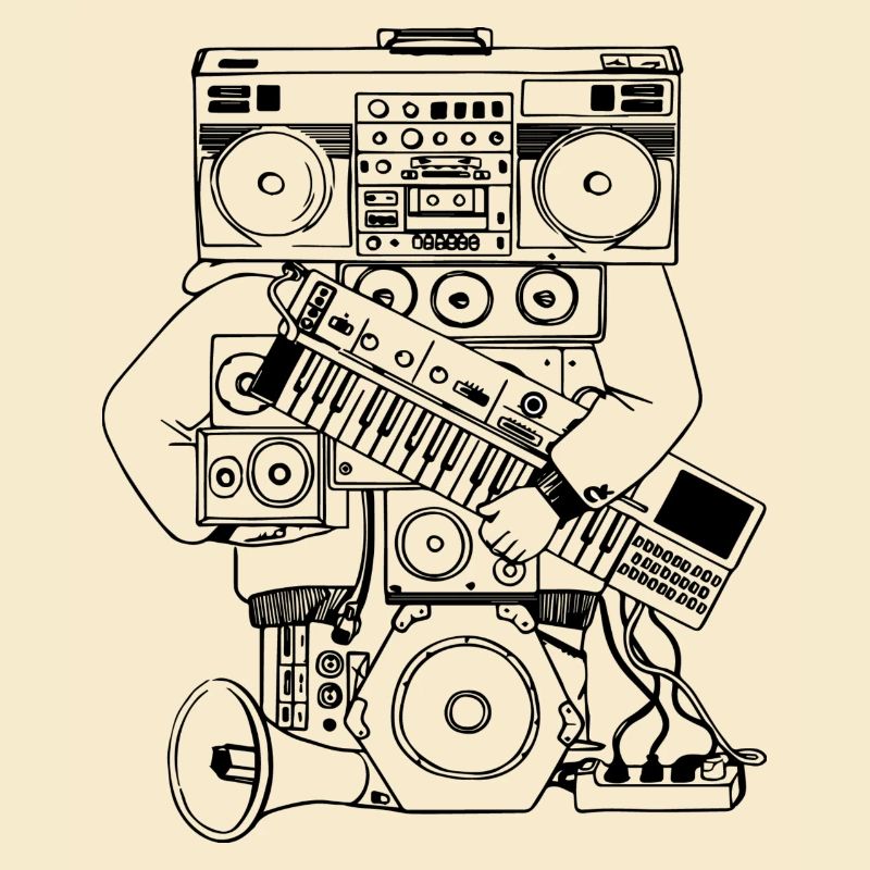 Electro man sound system