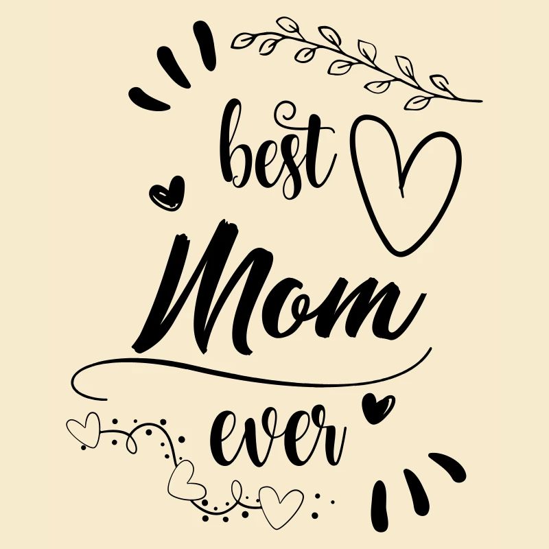 Best Mom Mum ever! Beste Mutter! Geschenkidee